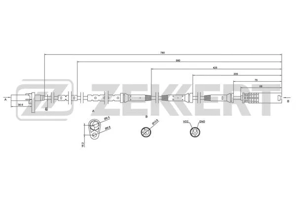 Sensor, wheel speed (SE-6064)