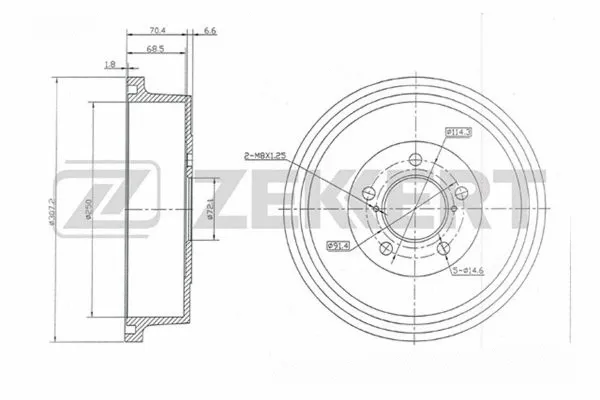 Brake Drum (BS-5484)