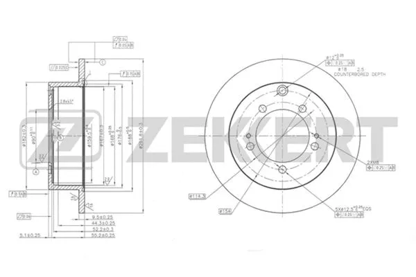 Brake Disc (BS-5513)