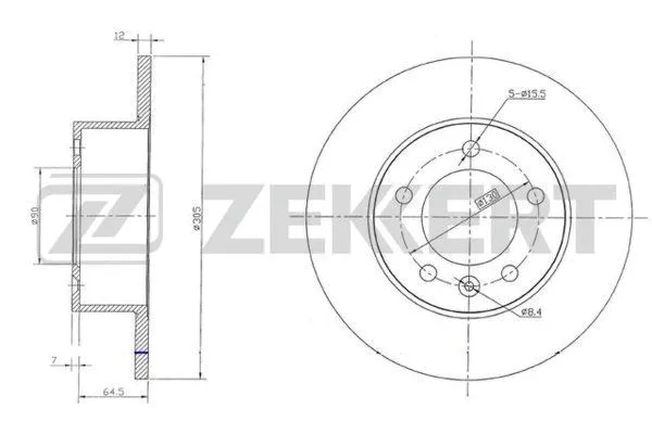 Brake Disc (BS-5632)