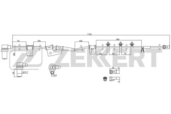 Sensor, wheel speed (SE-6078)