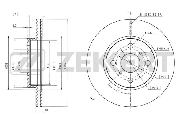 Brake Disc (BS-6319)