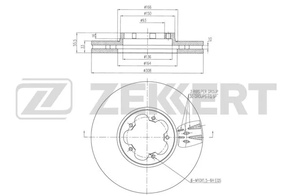 Brake Disc (BS-6340)