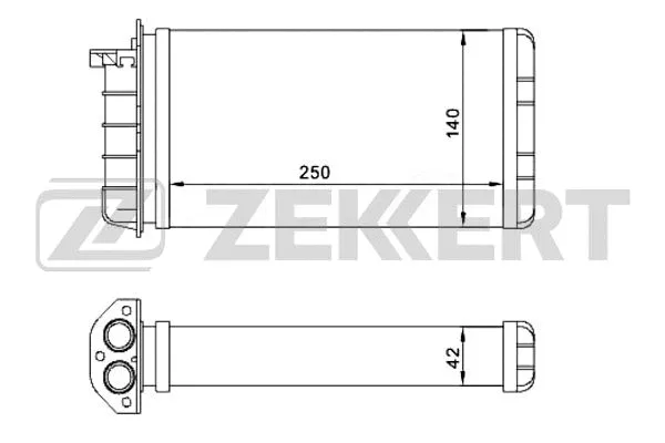 Heat Exchanger, interior heating (MK-5048)