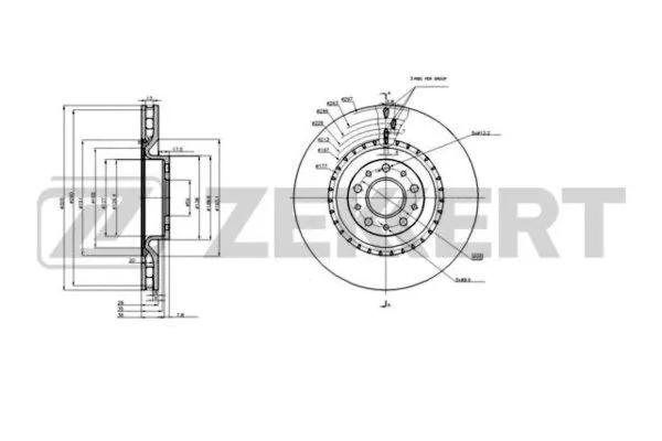 Brake Disc (BS-6233)