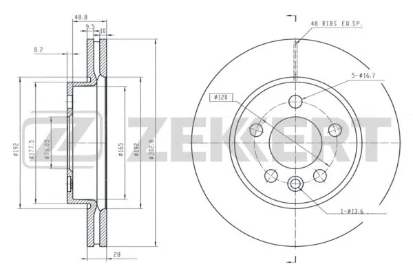 Brake Disc (BS-5855)