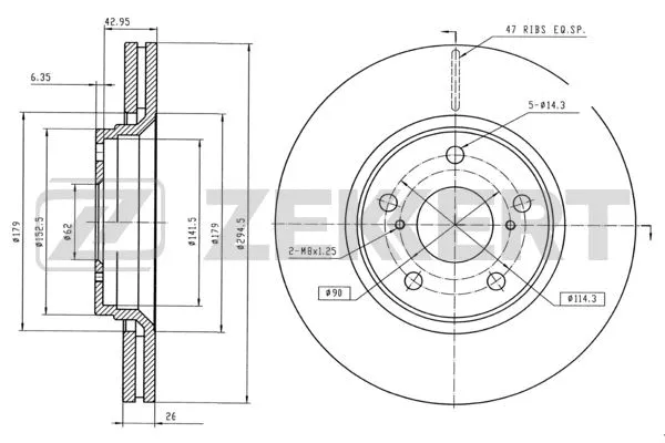 Brake Disc (BS-5340B)