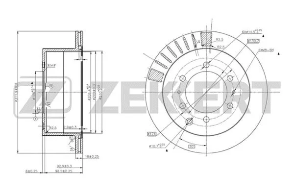 Brake Disc (BS-5730)