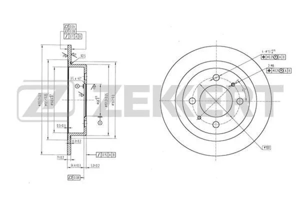 Brake Disc (BS-6088)