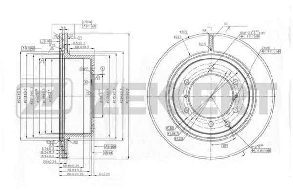 Brake Disc (BS-5499)