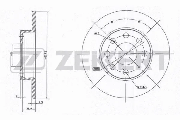 Brake Disc (BS-5958)