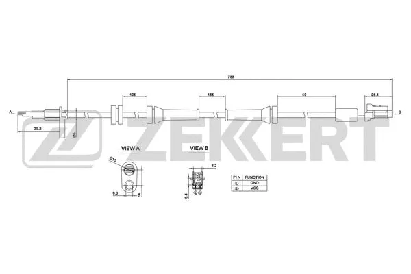 Sensor, wheel speed (SE-6047)