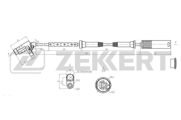 Sensor, wheel speed (SE-6229)