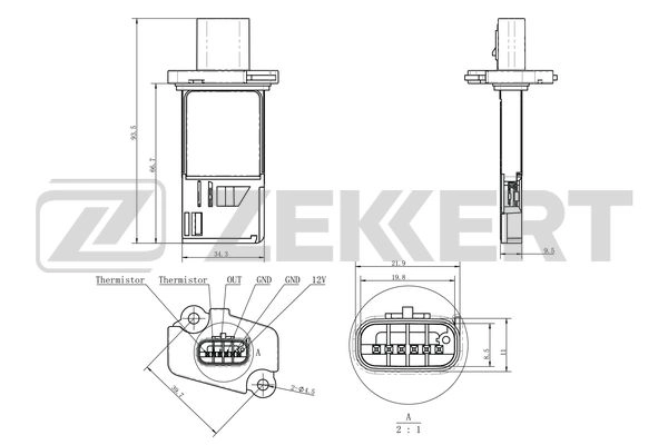 Sensor, intake manifold pressure (SE-1077)