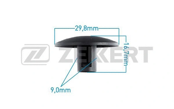 Clip, trim/protection strip (BE-2091)