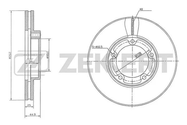 Brake Disc (BS-5724)