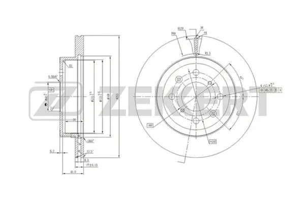 Brake Disc (BS-5655)