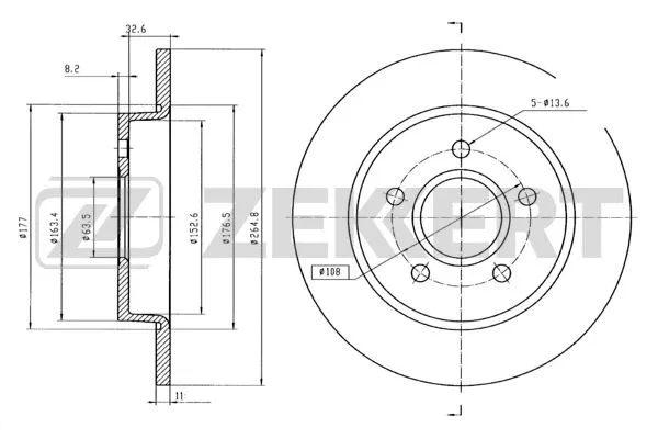 Brake Disc (BS-5314B)
