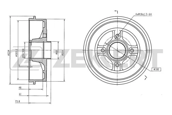 Brake Drum (BS-6305)