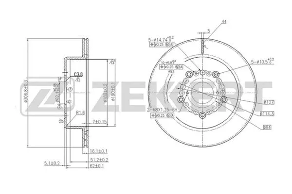Brake Disc (BS-5738)