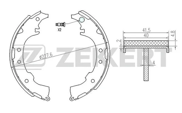 Brake Shoe Set