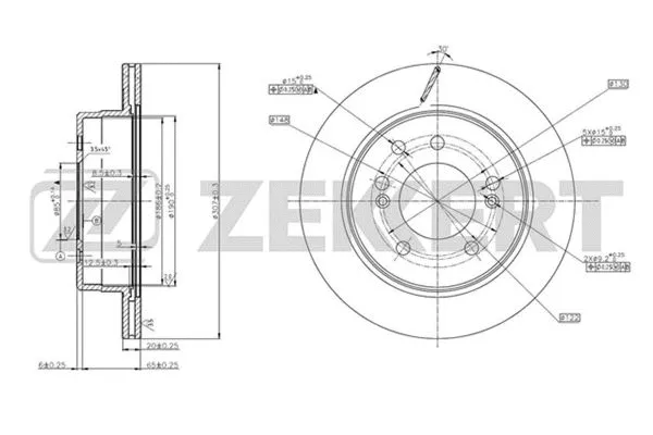 Brake Disc (BS-5652)