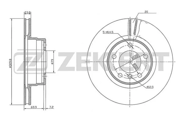 Brake Disc (BS-5400)