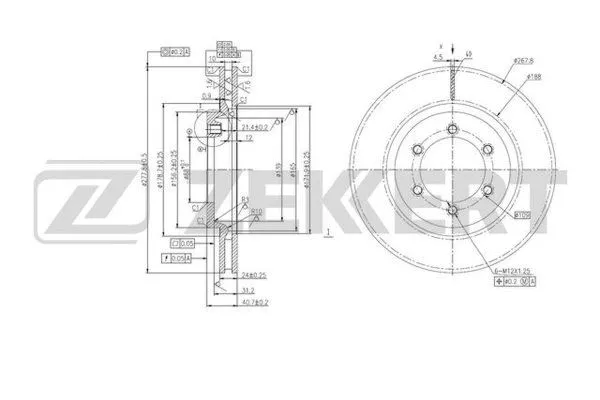 Brake Disc (BS-5945)