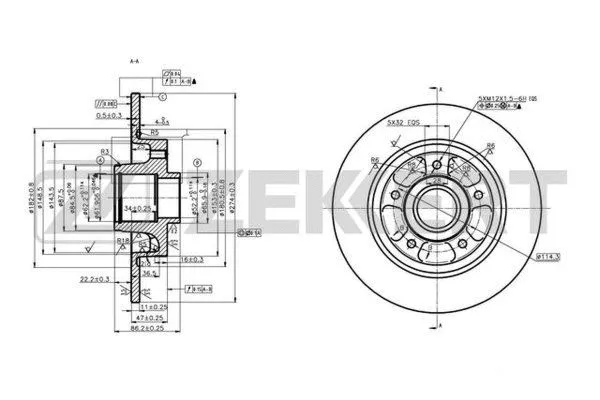 Brake Disc (BS-5998)
