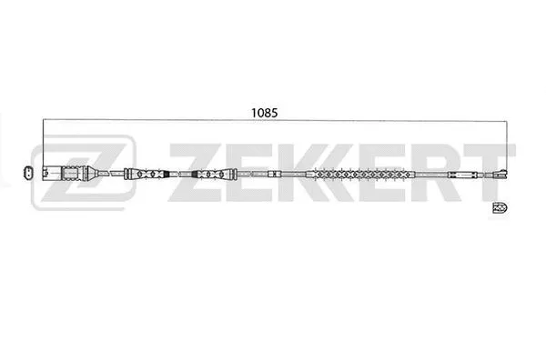 Warning Contact, brake pad wear (BS-8020)