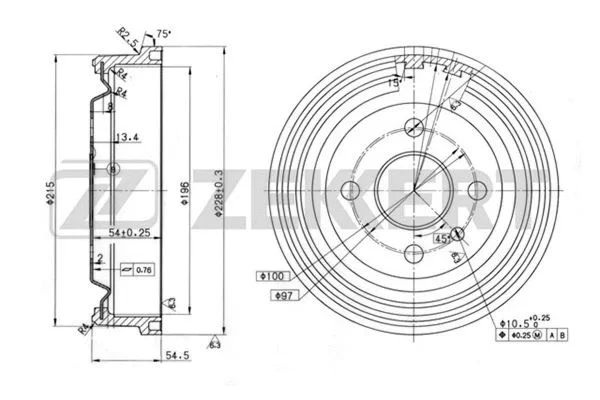Brake Drum (BS-5056)