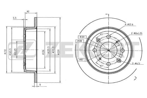 Brake Disc (BS-5754B)