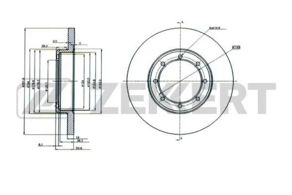 Brake Disc (BS-6220)