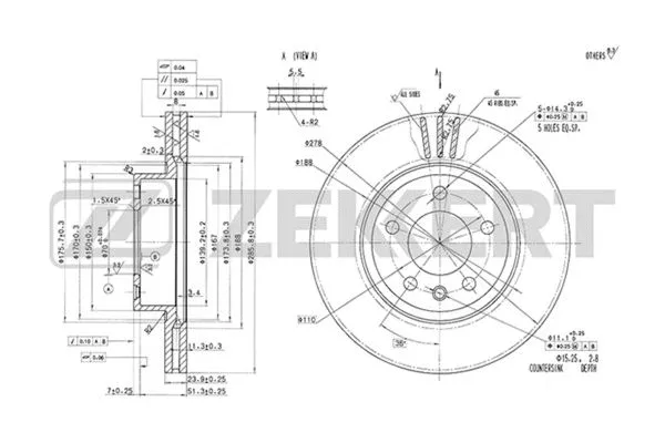 Brake Disc (BS-5160)