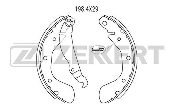 Brake Shoe Set