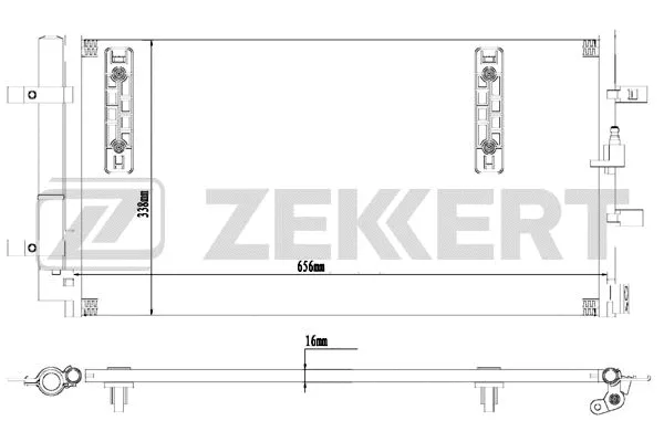 Condenser, air conditioning (MK-3179)