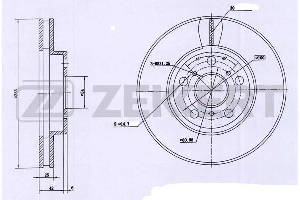 Brake Disc (BS-6091)