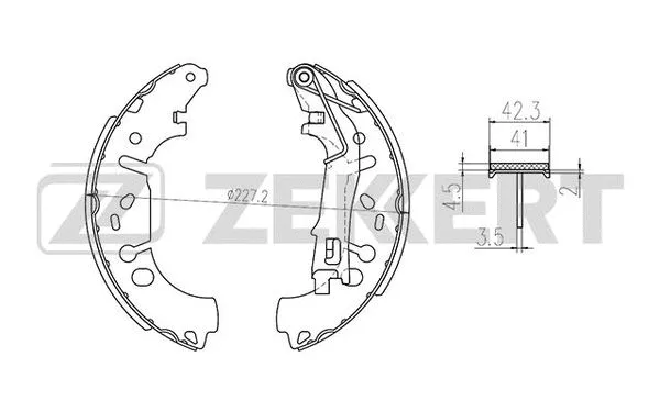 Brake Shoe Set