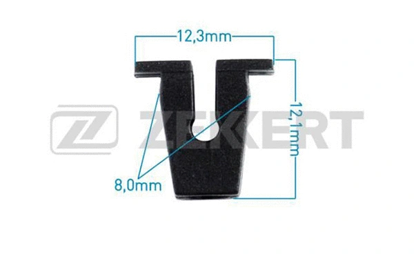 Clip, trim/protection strip (BE-1882)