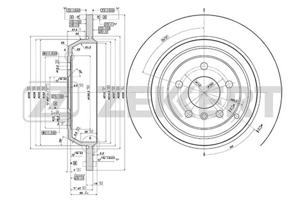 Brake Disc (BS-5851)