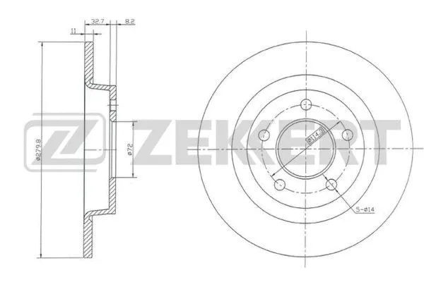 Brake Disc (BS-5254)