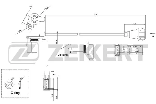 Sensor, crankshaft pulse (SE-4005)