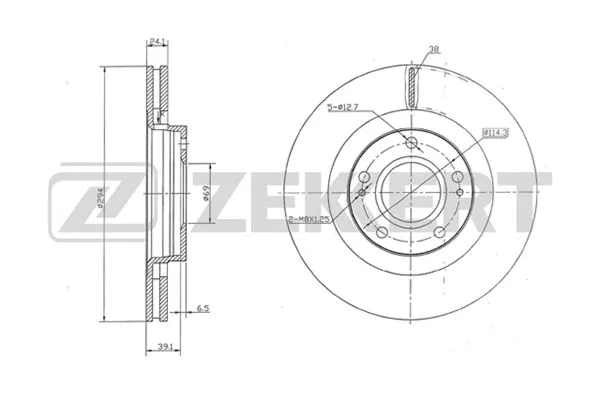 Brake Disc (BS-5327)