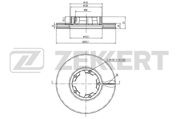 Brake Disc (BS-5983)