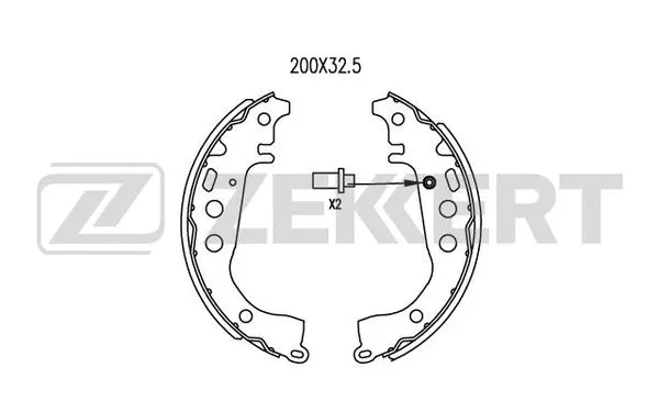 Brake Shoe Set