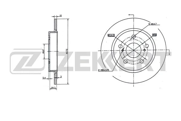 Brake Disc (BS-5419)