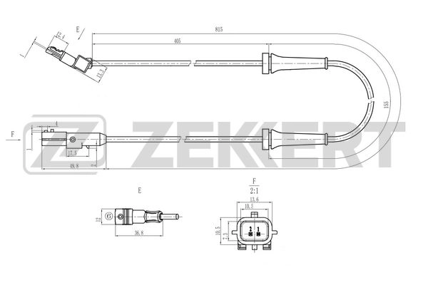 Sensor, wheel speed (SE-6192)