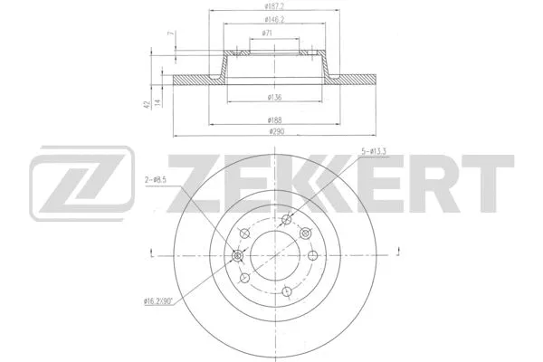 Brake Disc (BS-6346)