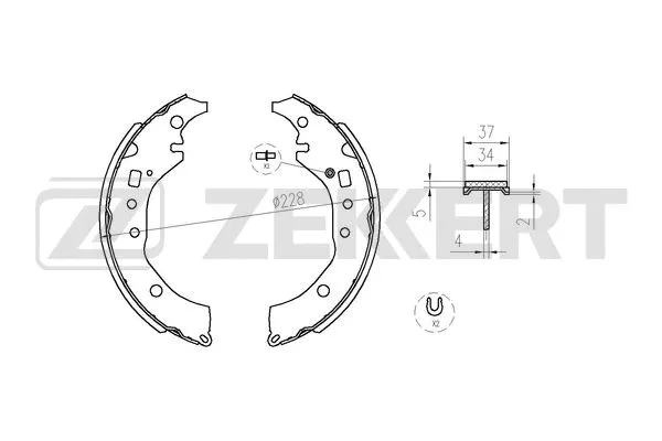 Brake Shoe Set