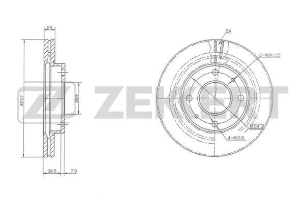 Brake Disc (BS-5223)